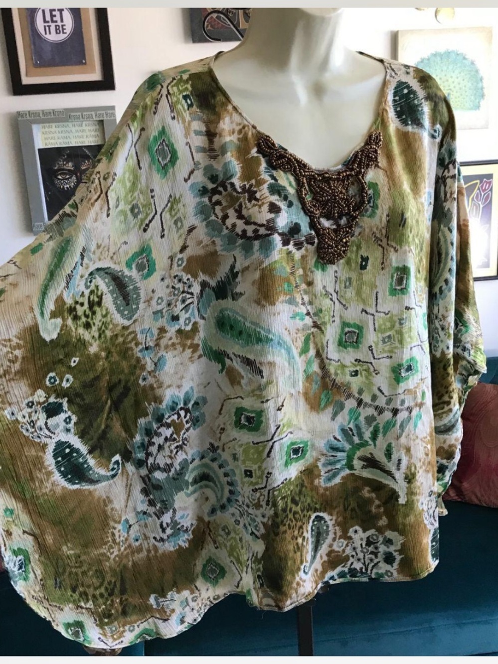 Chicos Silk Top
